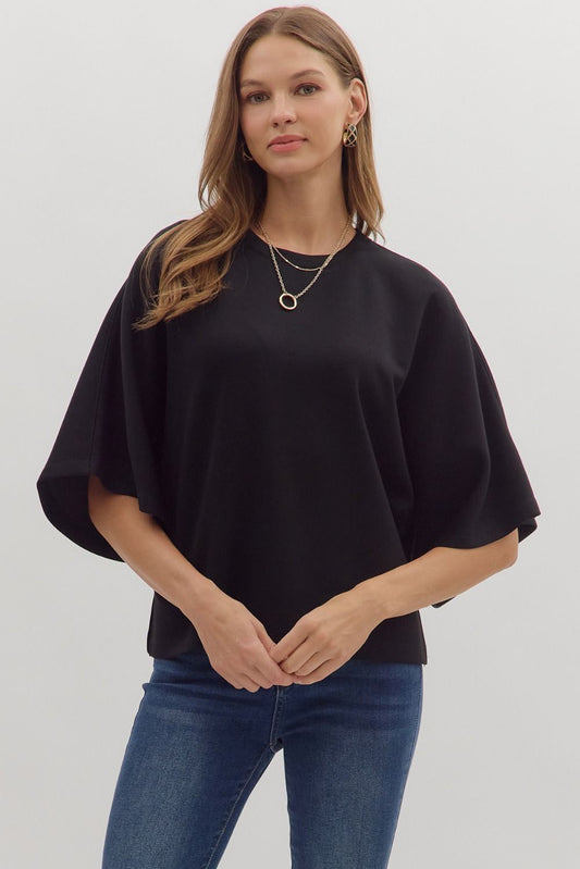 Solid Relaxed Top