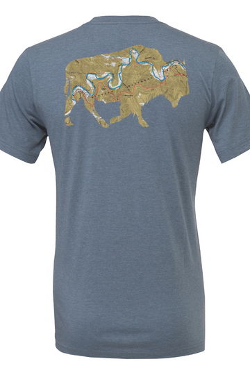 Topography Buffalo T-Shirt