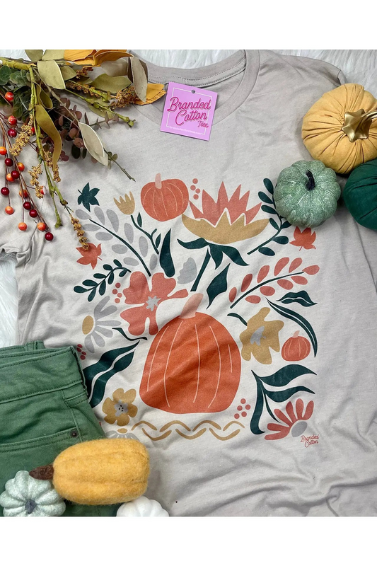 Blooming  Pumpkin Tee