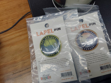 Hot Springs Pin