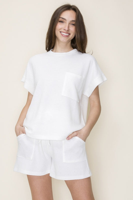Seer Knit Top with Pocket