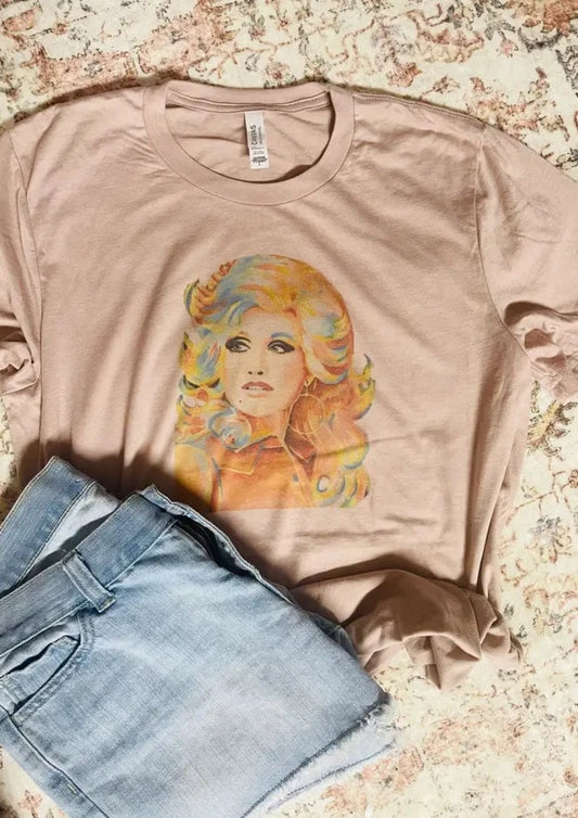 Dolly Watercolor Tee